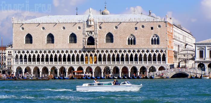 Италия. Дворец дожей в Венеции
